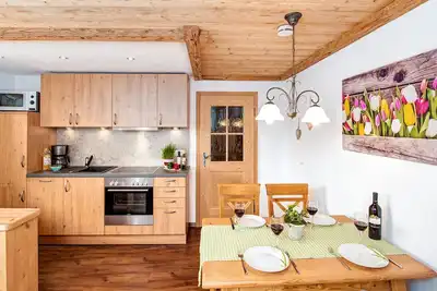 Image de Ferienwohnung \"Bauerngarten\" für 4 Personen, 2 Schlafzimmer, 48 m²