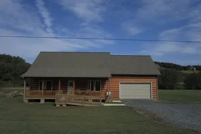 Image de Cabine au bord de l'eau sur la fourche sud de la nouvelle rivière