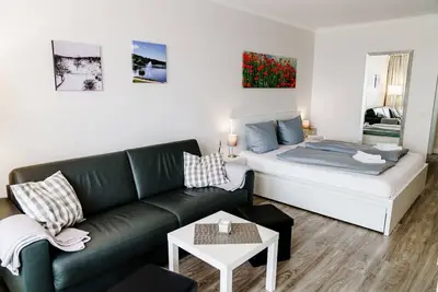 Image de App Confort, Balcon, Cuisine, Piscine, Sauna, Bain de Vapeur, Wi-Fi, Couples, Famille, Seeblic