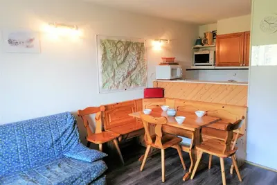 Image de Appartement 2 pièces + cabine, 6 personnes, Morillon 1100, au pied des pistes