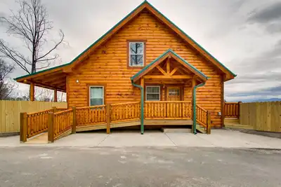 Image de Cabine 3 chambres avec belle vue, bain à remous, Wifi et barbecue à gaz