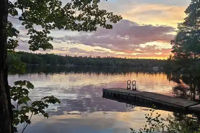 Image de Petit lac Sebago, Lake House, Gray Maine