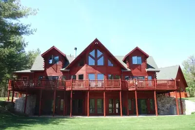 Image de Grand Meadows Lodge, vues imprenables, près de Whiteface et de Lake Placid, visite 3d / Vr