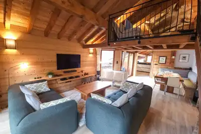Image de Chalet confortable 10 pers. au centre de St Martin de Belleville, proche téléski et commodités