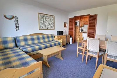 Image de Appartement cosy 2 pièces, superbe vue, 5 pers