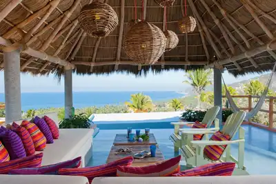 Image de Tropical villa avec vue imprenable sur la cĂ´te mexicaine du Pacifique