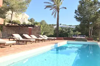 Image de 7 chambres, 7 salles de bains, piscine privée à débordement - les meilleures vues d'Ibiza, Can Avy