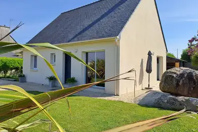 Image de A/C de 350€: Maison Classee 4*; plain-pied, bord mer, jardin clos, animaux Ok.