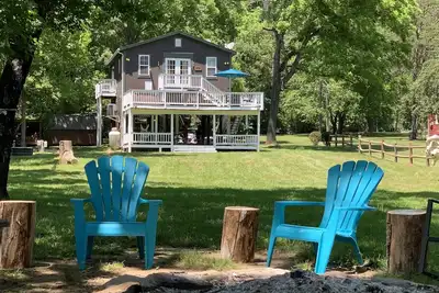 Image de Bear Valley Riverfront cabine sur la rivière Shenandoah