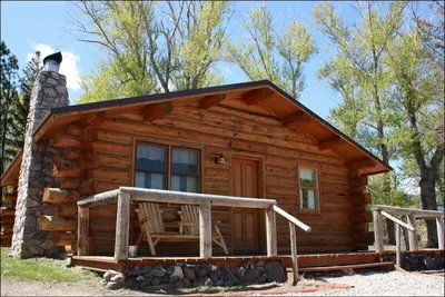 Image de Ranch invité pittoresque avec cabine confortable