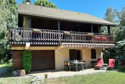Image de Chalet Traditionnel Chaleureux, Neige/ Soleil Hautes Alpes, Tout Confort