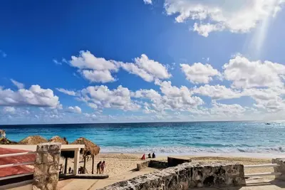 Image de Villa moderne situé sur la plage des Caraïbes