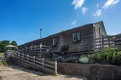 Image de Bungalow pour handicapés et familles sur une ferme en activité dans la campagne de l'East Sussex