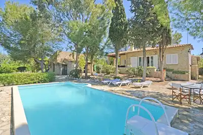 Rustic - Maison de campagne confortable avec piscine à Mancor de la Vall, Mallorca
