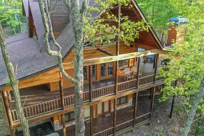 Image de 4 King Bed-Master Suites luxueuses, privée Mountain Top Lodge