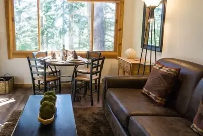 Image de Suite spacieuse avec cheminée et accès aux commodités Incroyables!