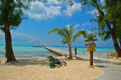 Image de Sandbar Beach Island House, à quelques pas de Rum Point, kayaks gratuits, vélos, Wifi