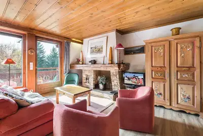 Image de Appartement 3 pièces Megève avec Balcon et Garage