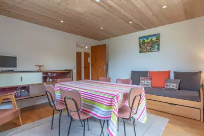 Image de Appartement cosy à Megève, 1 chambre, parking, wifi