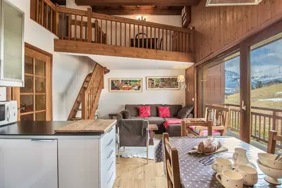 Image de Appartement 3 pièces Megève - Animaux admis, Parking inclus