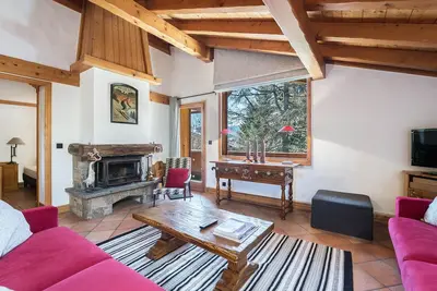 Image de Duplex 3 Chambres à Megève - Confort et Wifi