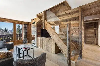 Image de Superbe duplex à Megève pour 7 pers. , parking