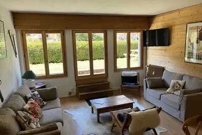 Image de Appartement cosy 2 chambres, terrasse et parking à Megève