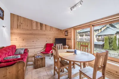 Image de Charmant 3 pièces au centre de Megève, idéal 4 pers