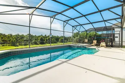 Image de Minutes To Disney, Piscine Et Spa Privés, Station De Loisirs Gratuites, Salle De Jeux, A Tout!