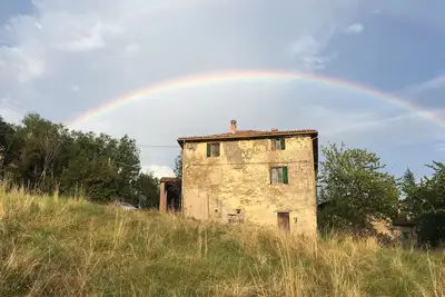Image de Maison de campagne italienne avec salle séparée pour répétition/ mariage/ fête