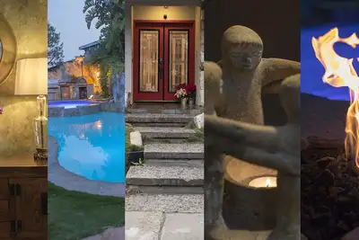 Image de Complexe de détente artistique comme à la maison avec piscine - à proximité des principales attractions