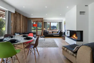 Image de Appartement duplex 2 ch. , terrasse, proche pistes à Megève