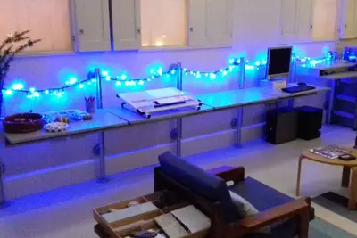 Image de Noël d'Architecte: Atelier-Appartement et cour: 3 min. aux magasins Westfield!