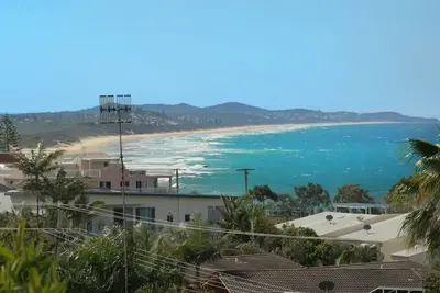32 croissant de Barra, plage de Coolum. Bond 500, Foxtel, Wifi, linge fourni
