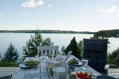 Image de Maison directement sur le lac