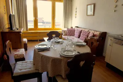 Image de Tignes Val Claret 2 pièces 4/5 personnes ensoleillé  à proximité des  pistes