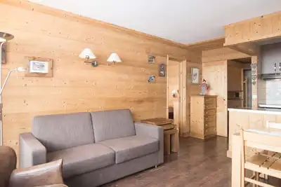 Image de 2 pièces luxe avec balcon et Wifi à 500m des pistes