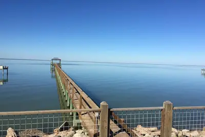 Image de Copano Bayfront Home w 385 'jetée privée