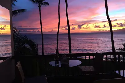 Image de Direct Private Sandy Beach, OceanFront Paradise! Hale Mahina Superbes couchers de soleil