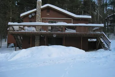 Image de Maison de ski de Lori et Dean's Killington avec Wi-Fi