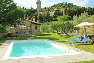 Image de Maison de vacances privée avec piscine privée, Wifi, climatisation, Tv, patio, parking