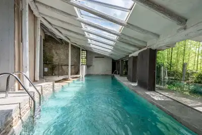 Image de Belle maison de vacances privée avec piscine privée, Wifi, Tv, terrasse, vue panoramique, parking
