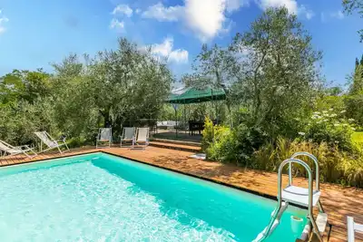 Image de Magnifique maison de vacances privée avec piscine privée, Wifi, Tv, vue panoramique et parking