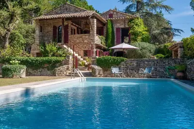 Image de Magnifique maison de vacances privée avec Wifi, piscine privée, Tv, terrasse et vue panoramique