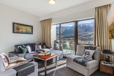 Image de Appartement avec balcon et vue magnifique sur la montagne