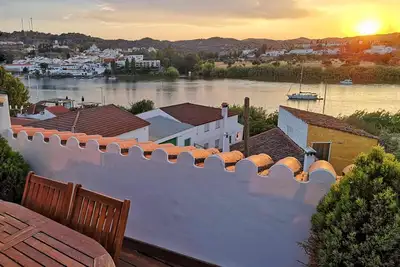 Image de Maison rurale avec une vue magnifique sur le fleuve Guadiana