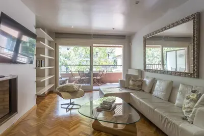 Image de Appartement exclusif avec 4 chambres et 8 personnes - La Bonanova avec terrasse