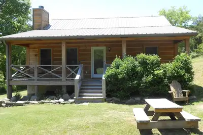 Image de Cabane de l'île Betty (rivière Caney Fork) Pêche à la truite