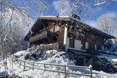 Image de Appartement Type Chalet Vieux Bois Face Aux Pistes De Princesse