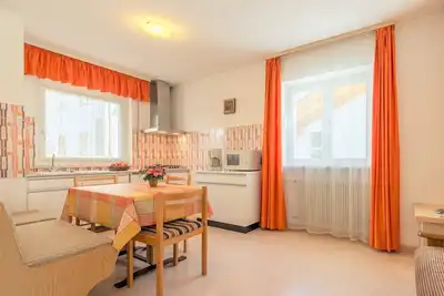 Image de Appartement pour 2 personnes au coeur des Dolomites directement à Welschnofen-Rosengarten